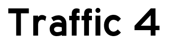 Traffic 4 font